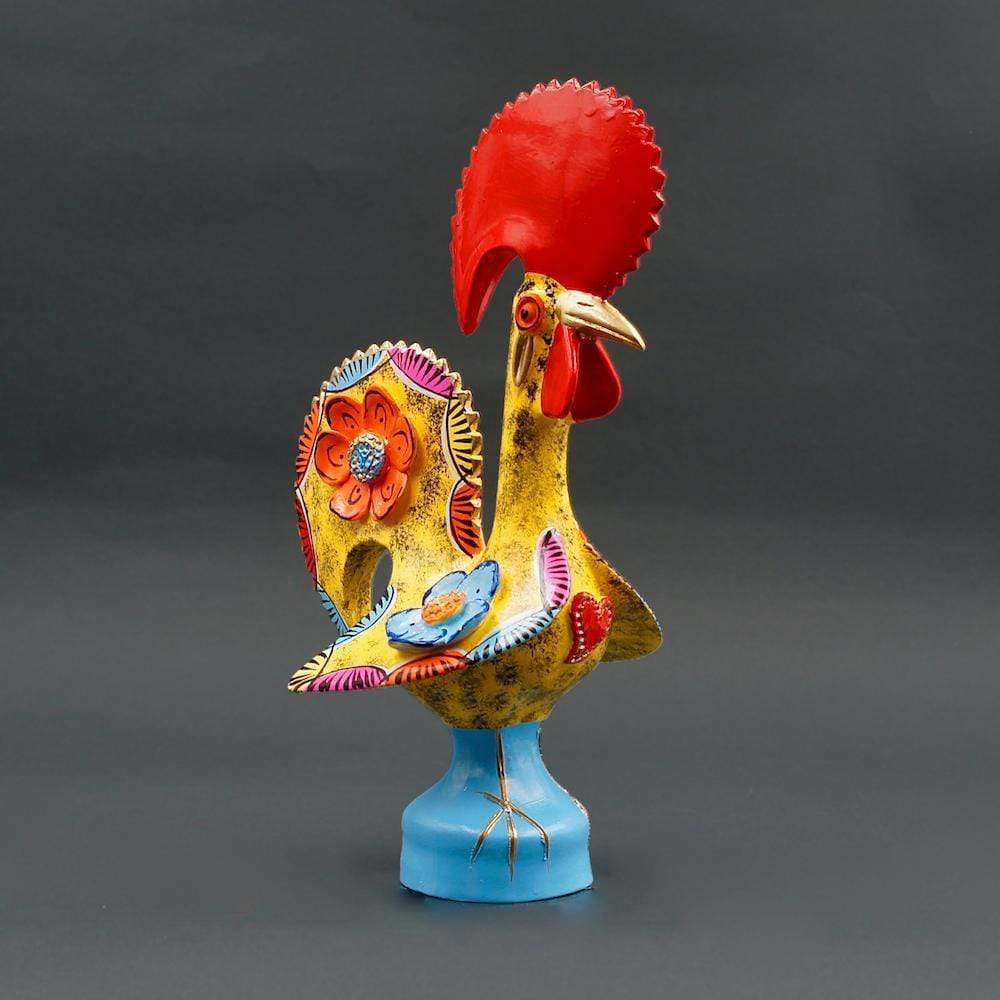 Barcelos Rooster by Prazeres Côta - 25cm - Yellow