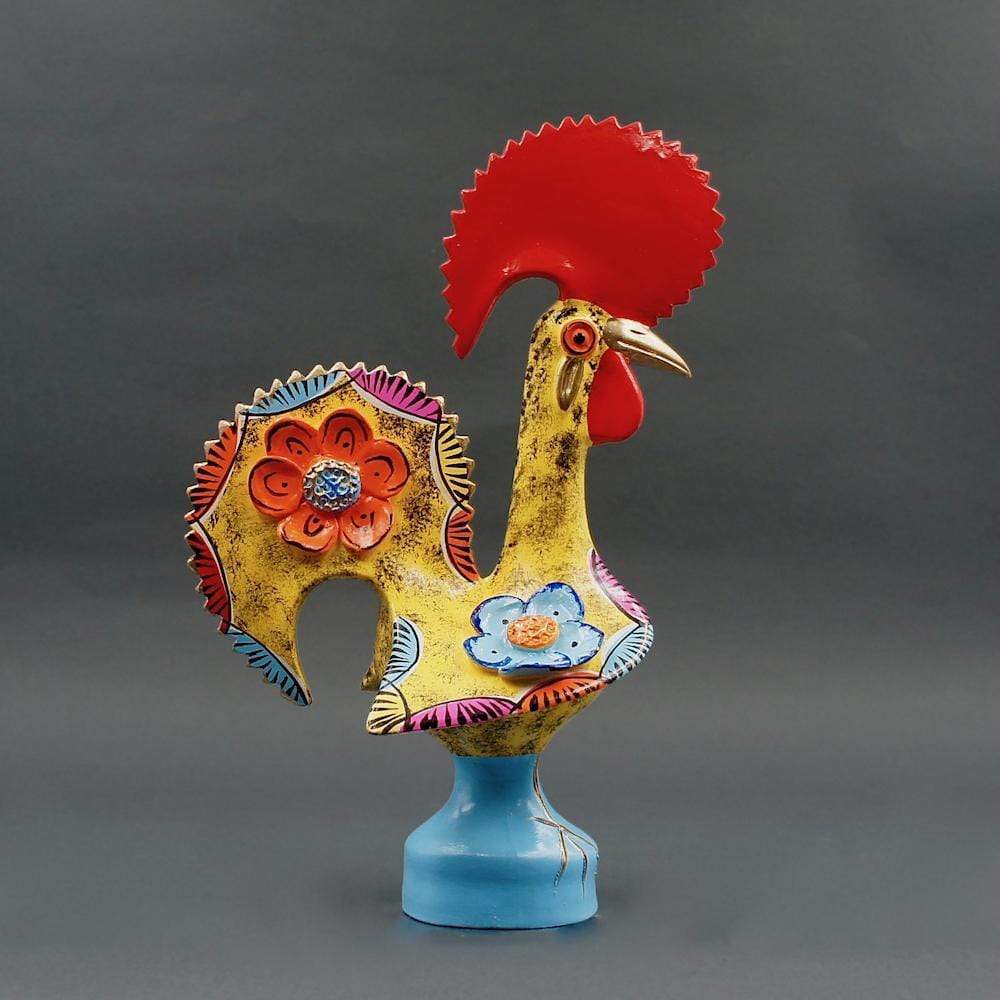 Barcelos Rooster by Prazeres Côta - 25cm - Yellow