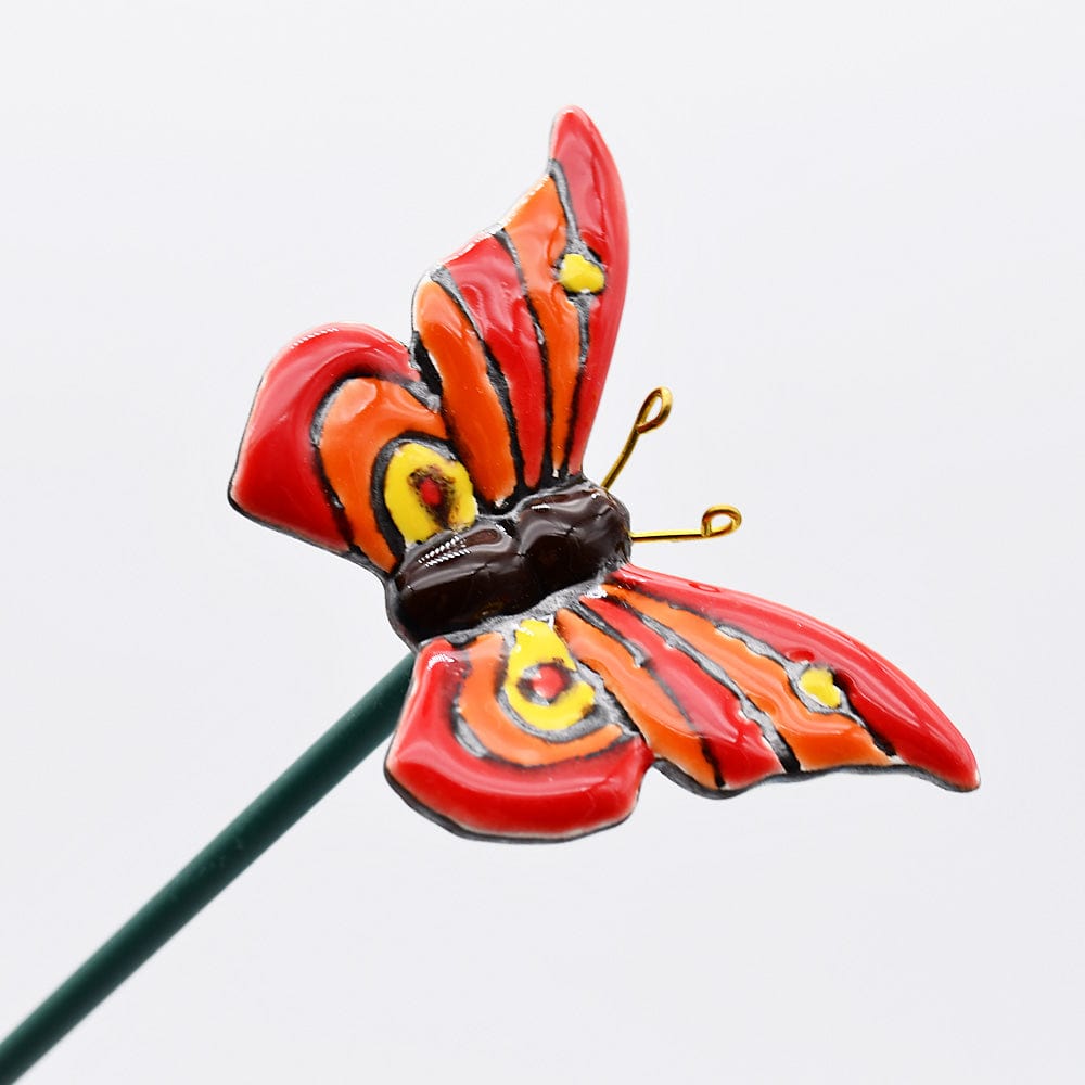 Coupe en céramique en forme de coquillage Fleurs en céramique Papillon 4