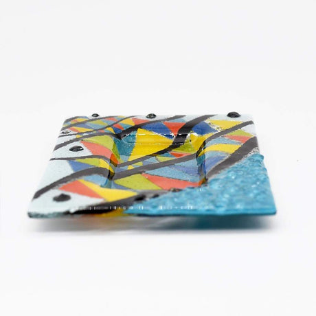 Sardinhas I Fused glass cup