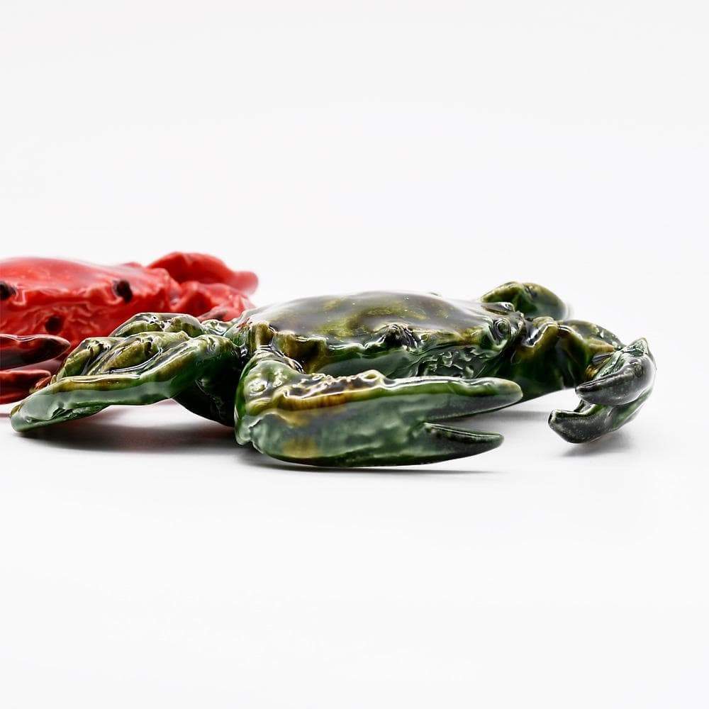 Ceramic crab - Green