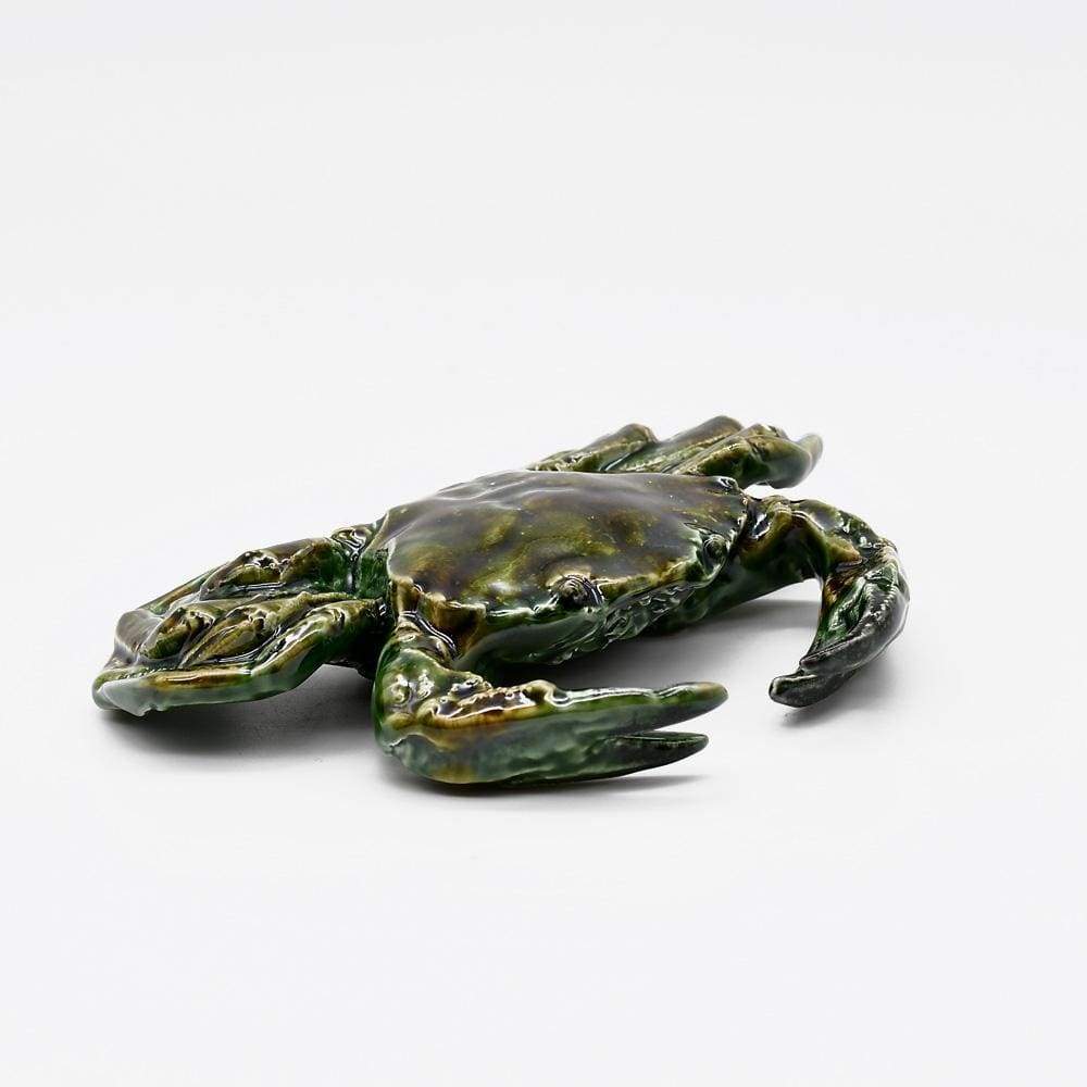 Ceramic crab - Green