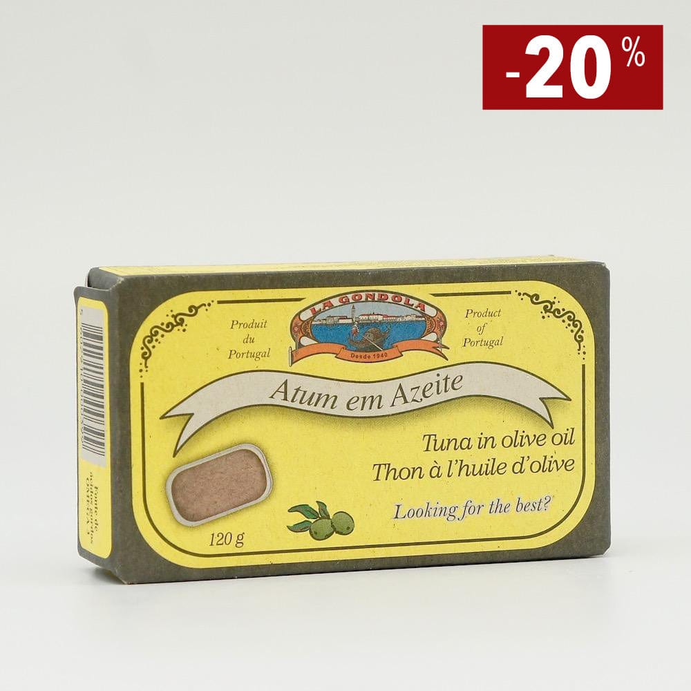Filets de thon à l'huile d'olive en conserve I Produit Portugais Filets de thon à l'huile d'olive