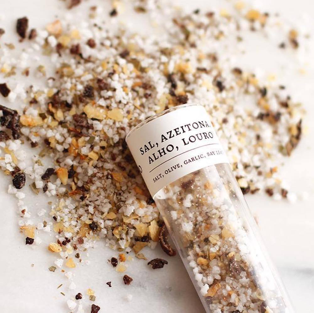 Flavored Salt I Olives, Garlic and Laurel