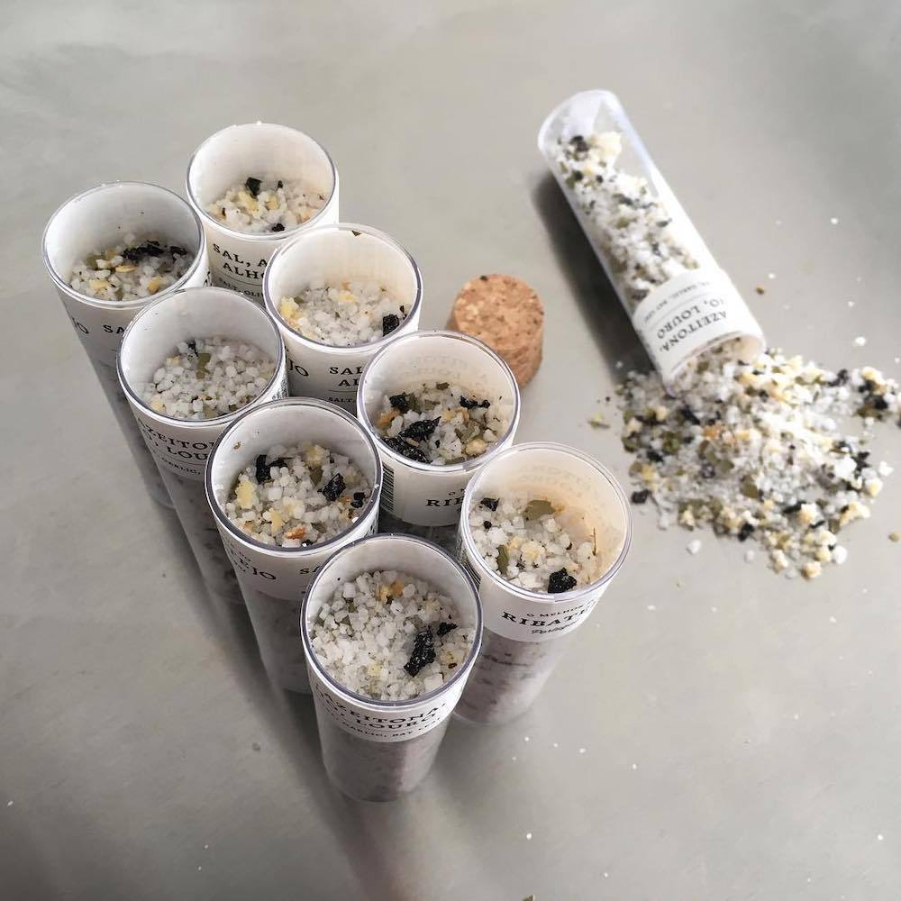 Flavored Salt I Olives, Garlic and Laurel