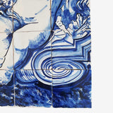 Fresque d'azulejos portugais Fresque d'azulejos