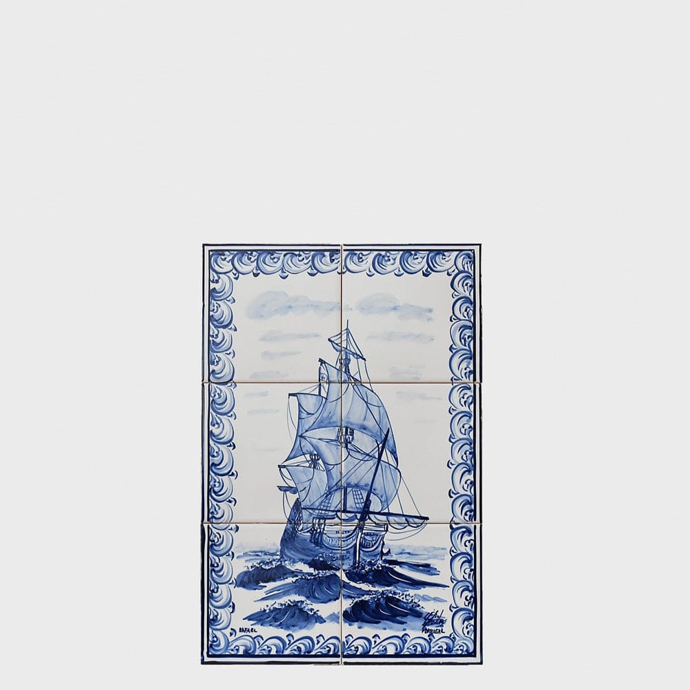 Fresque d'azulejos portugais Fresque d'azulejos 45x30cm