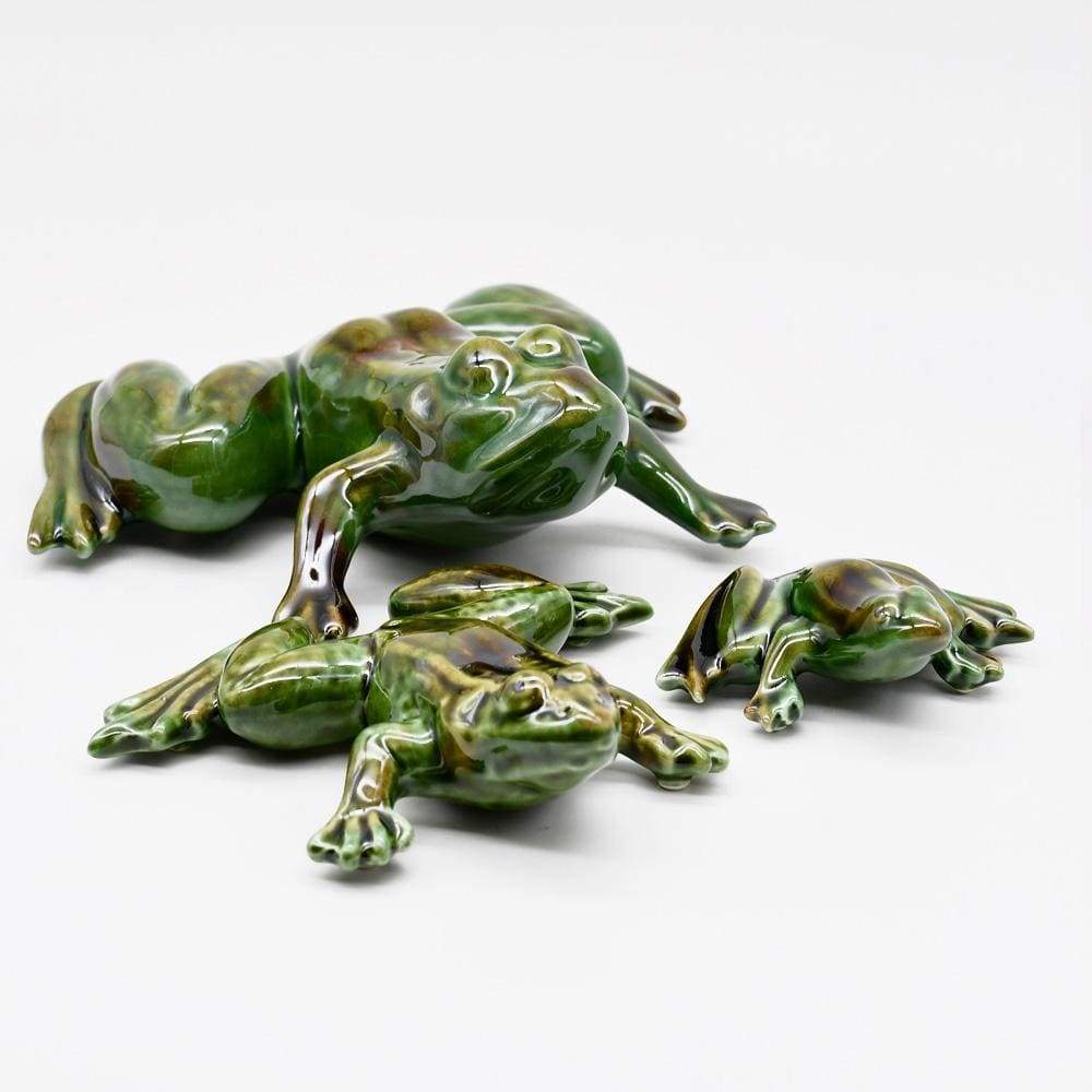 Ceramic frog - 11 cm