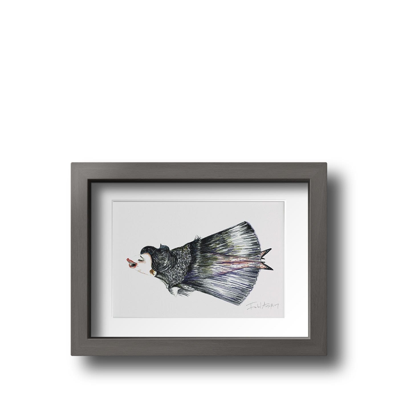 Gravure "Sardinha" par Isabel Amorim