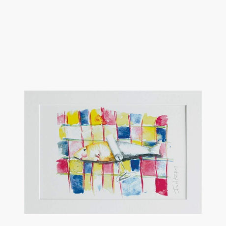 Sardinha I Drawing by Isabel Amorim