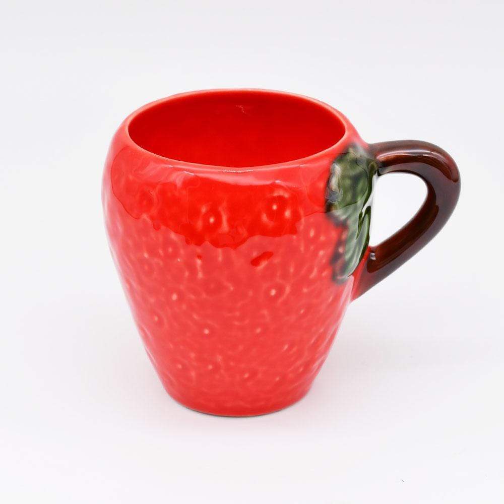 Lot De Bols Et Coupelles En Céramique Forme Fraise, Style Kitsch, Porcelaine, Personnage E.T.