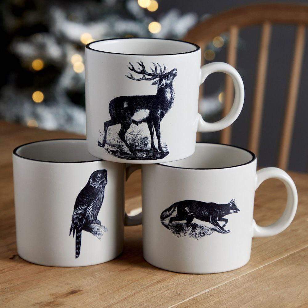 Mug en grès I Service Eléments I Vente en ligne Ensemble de 4 Mugs en grès en grés "Éléments"
