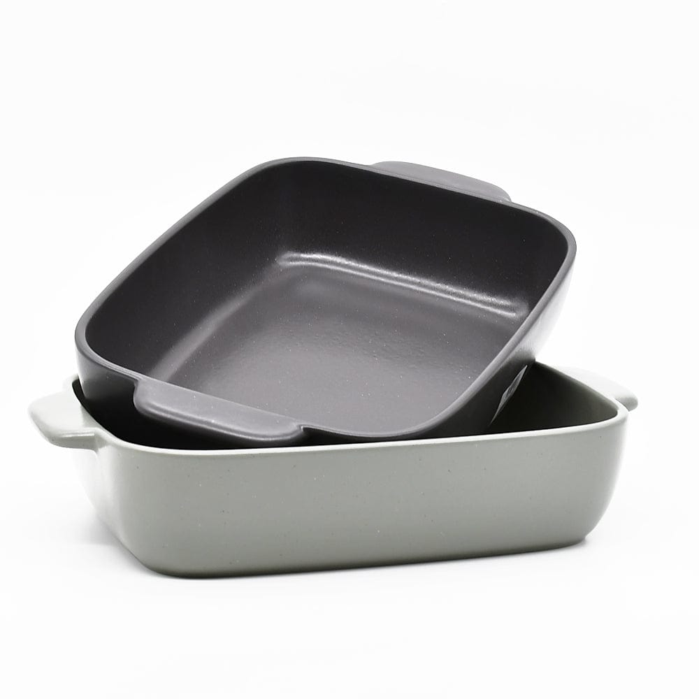 Plat à Four En Céramique crako 32cm Gris - Casserole - Poêle - Wok BUT