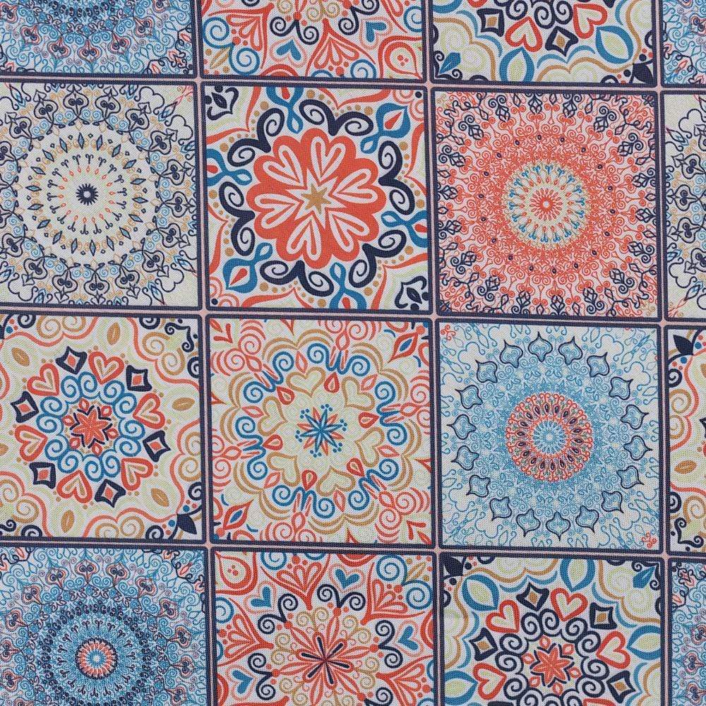 Nappe "Azulejos" anti-tâches
