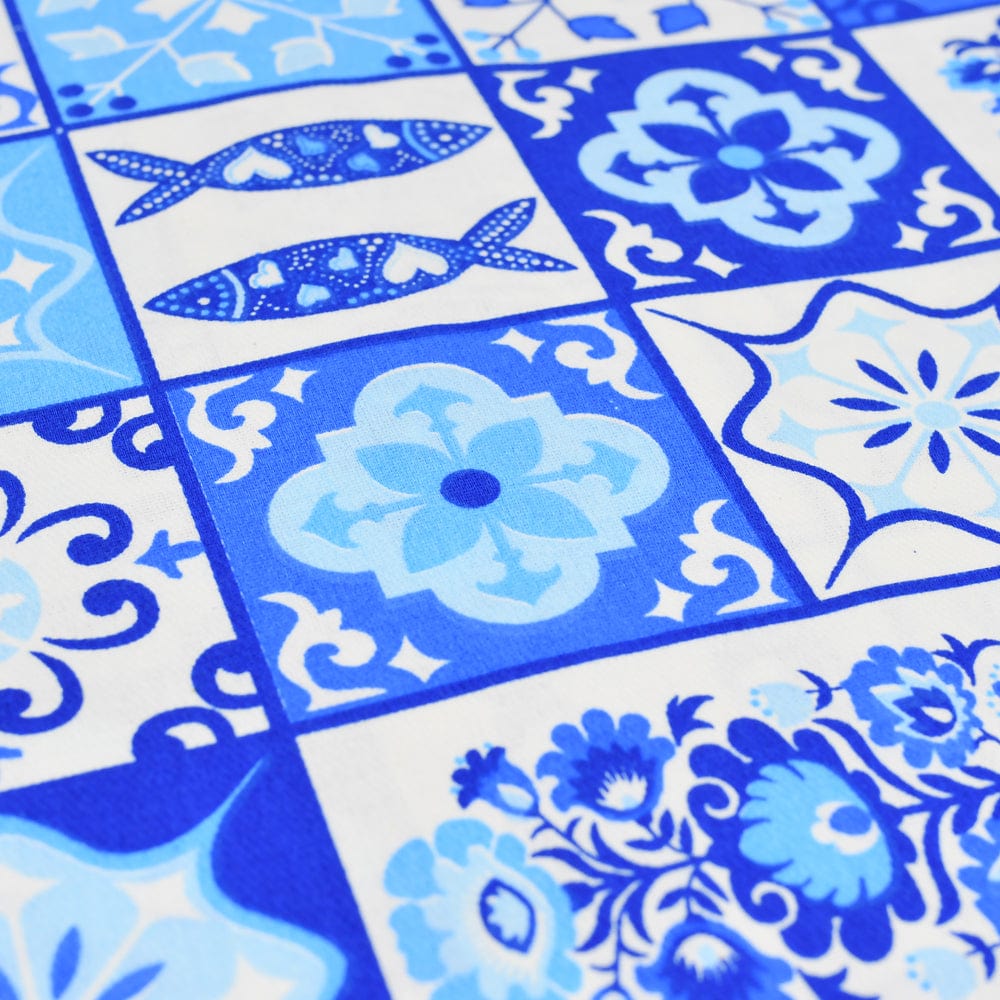Nappe en coton "Azulejos"