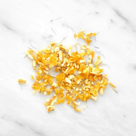 Tube d'oranges déshydratées et romarin