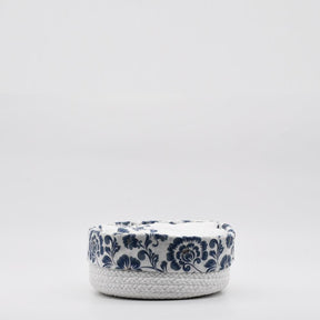 Panier en coton I Panier de salle de bains Panier en coton et ses 2 essuie mains