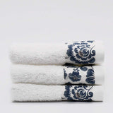 Panier en coton I Panier de salle de bains Panier en coton et ses 2 essuie mains