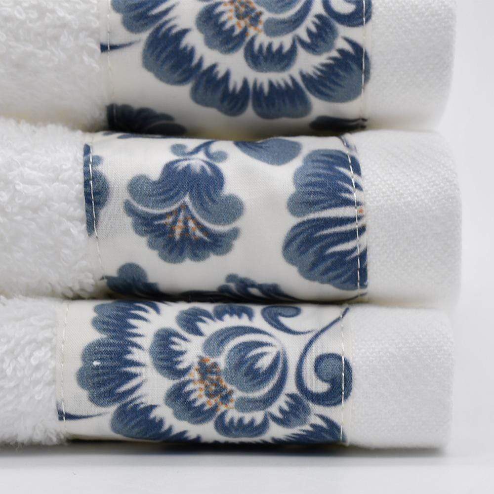 Panier en coton I Panier de salle de bains Panier en coton et ses 2 essuie mains