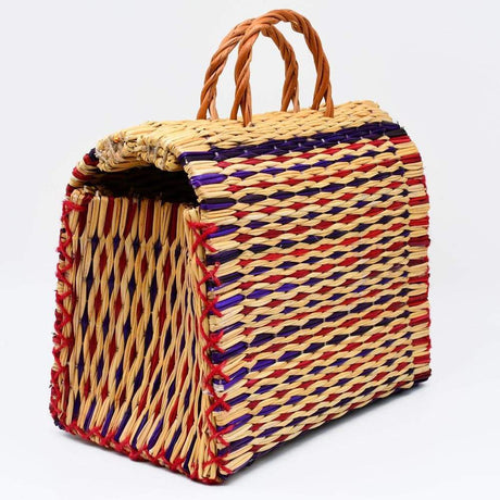 Reed Basket - 30cm - Multicolor