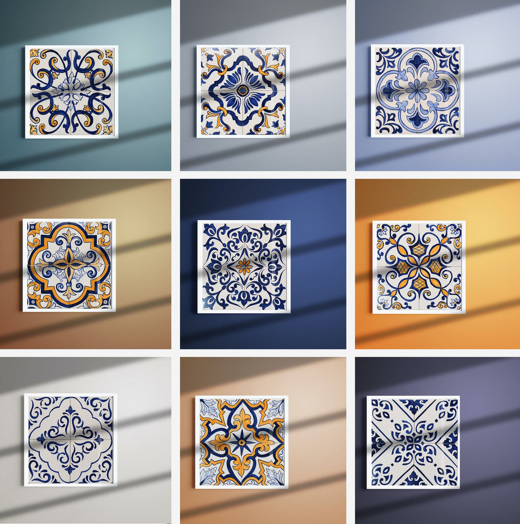 Panneau d'azulejos portugais Panneau d'azulejos 30x30cm