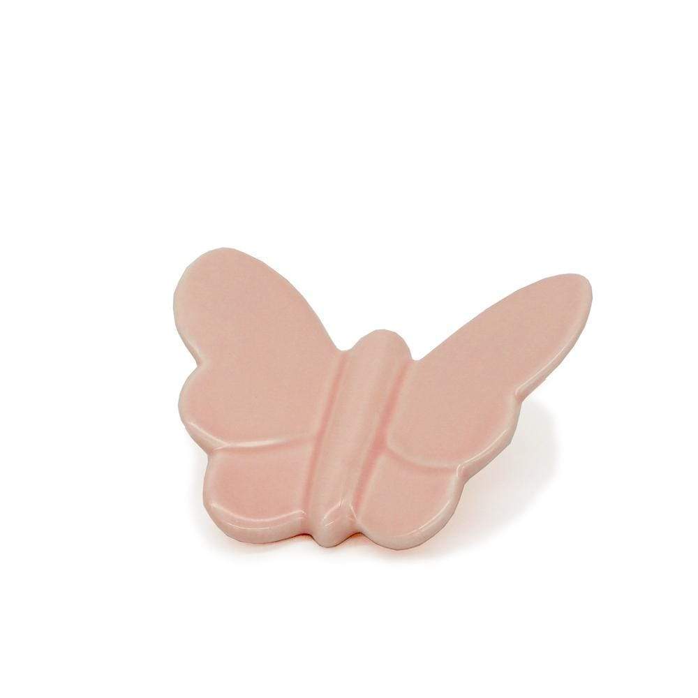 Butterfly in ceramic I Pink