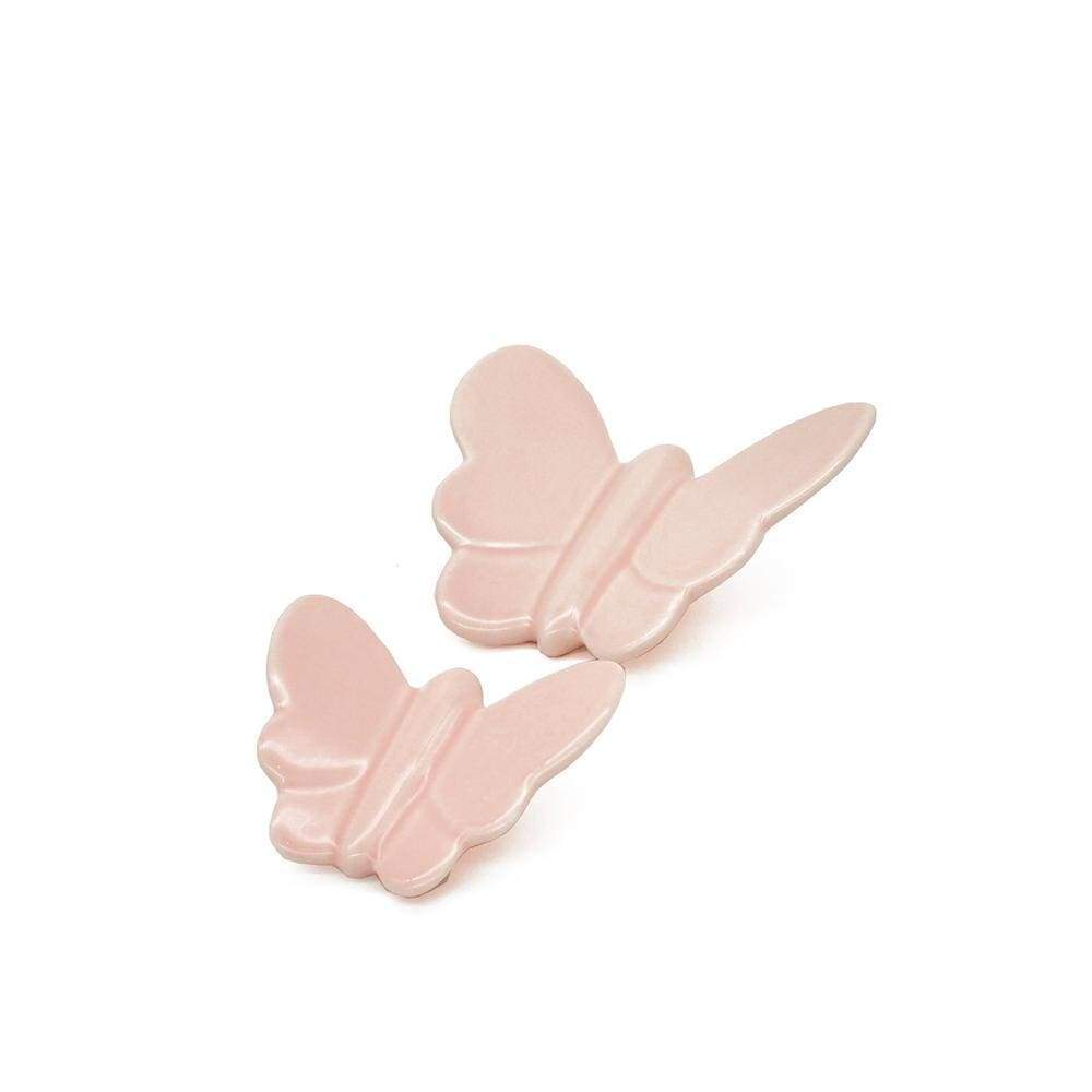 Butterfly in ceramic I Pink