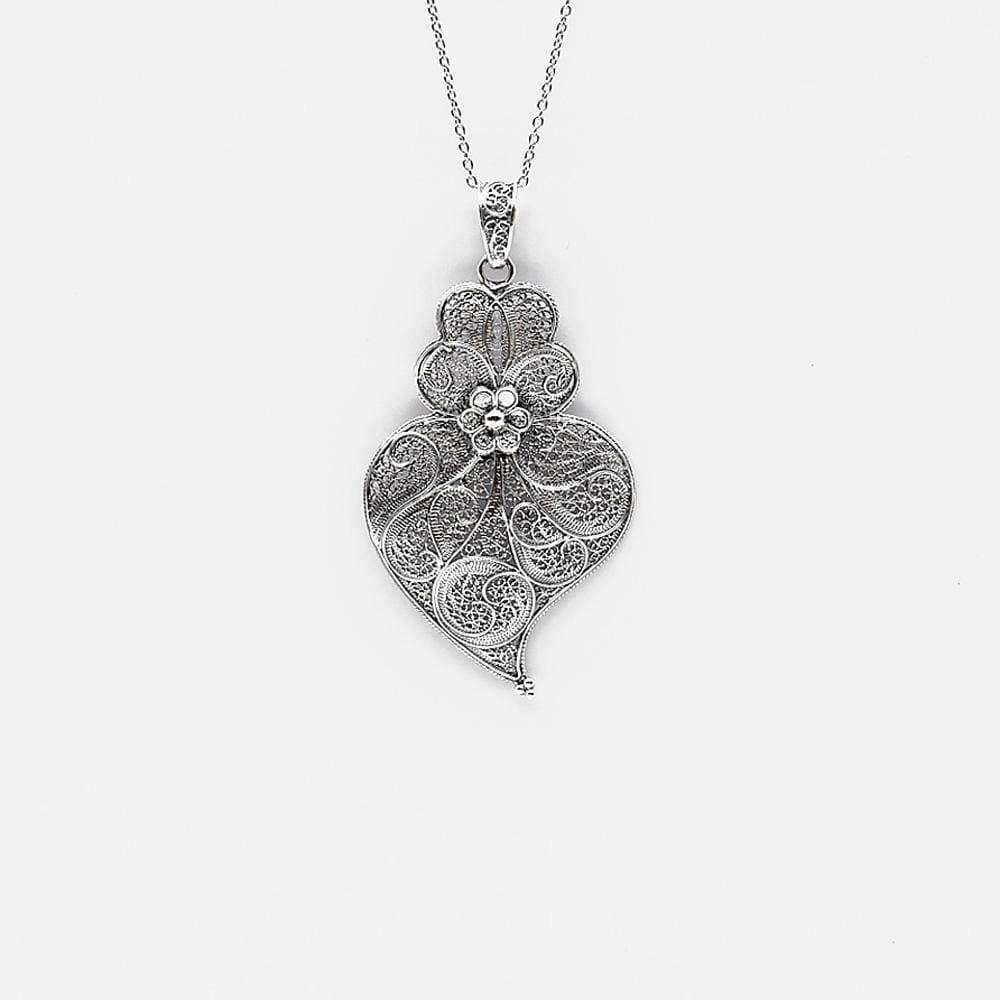 Coração de Viana I Filigree pendant - 6 cm