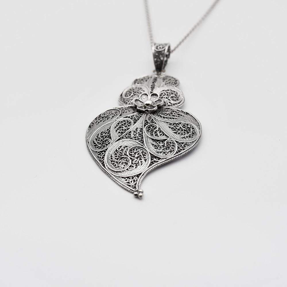 Coração de Viana I Filigree pendant - 3.5 cm