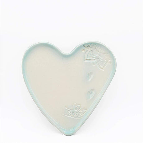 Petite assiette en céramique turquoise I Motifs étoile de mer Assiette "Estrela do mar" turquoise - 18 cm