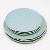 Assiette "Estrela do mar" verte - 20cm