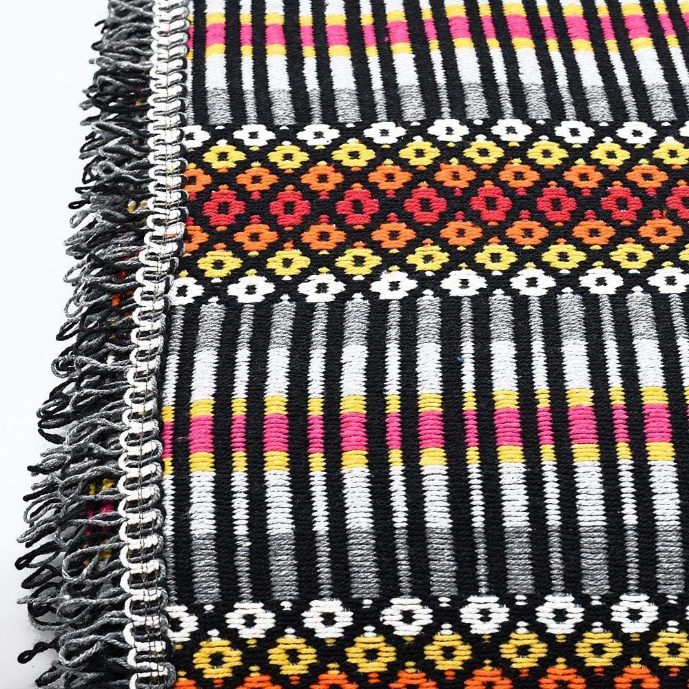 Plaid régional portugais en coton I Artisanat du Portugal en ligne Plaid régional en coton 210x140 - 2 couleurs Gris
