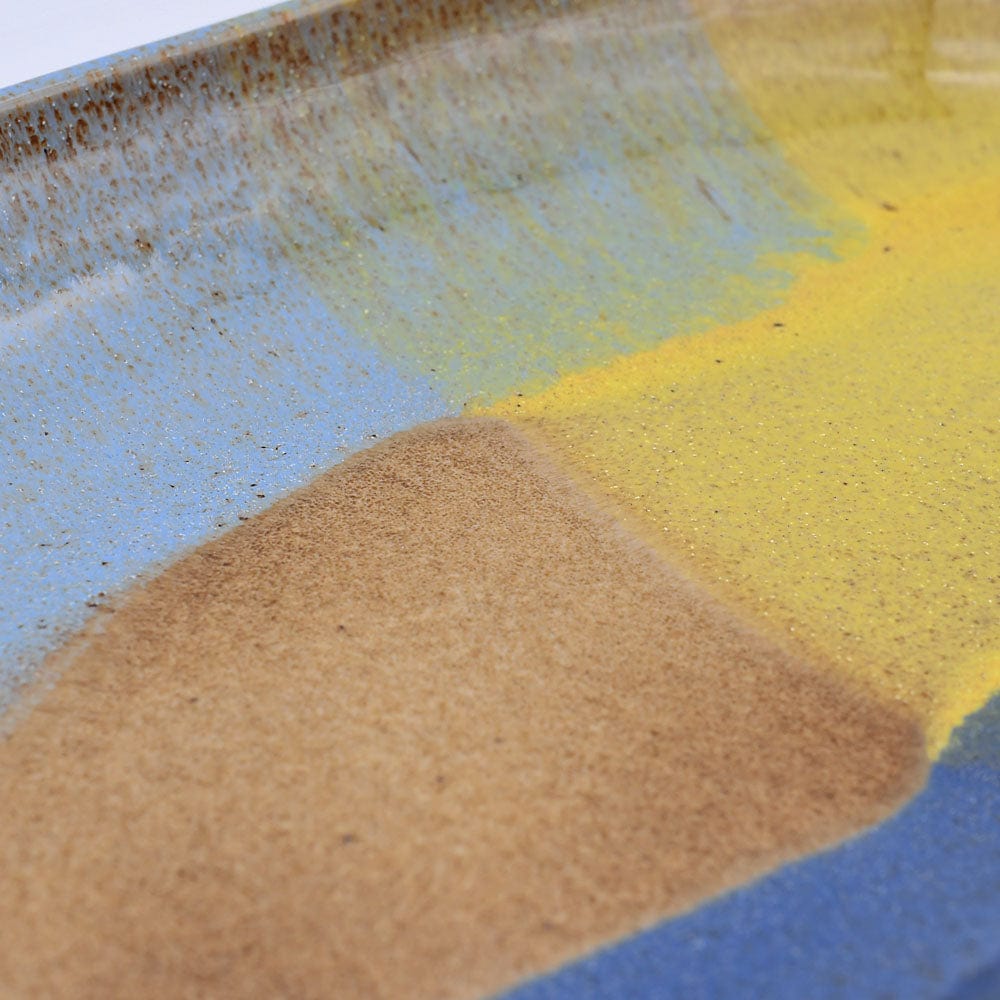 Plat de service en grès de la collection portugaise Corals Plat de service en grès "Corals" - 34cm