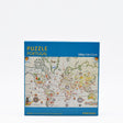 Puzzle 280 pièces illustration Azulejos Puzzle 280 pièces - Grandes Découvertes