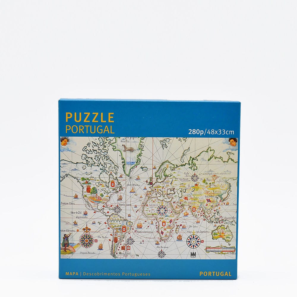 Puzzle 280 pièces illustration Azulejos Puzzle 280 pièces - Grandes Découvertes