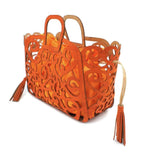 Sac panier en liège Orange
