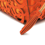 Sac panier en liège Orange