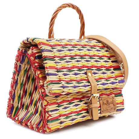 Reed Satchel Bag - 25cm - Multicolor