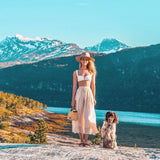 Sac cartable en jonc naturel I Mode portugaise Sac cartable en jonc 30cm - Naturel