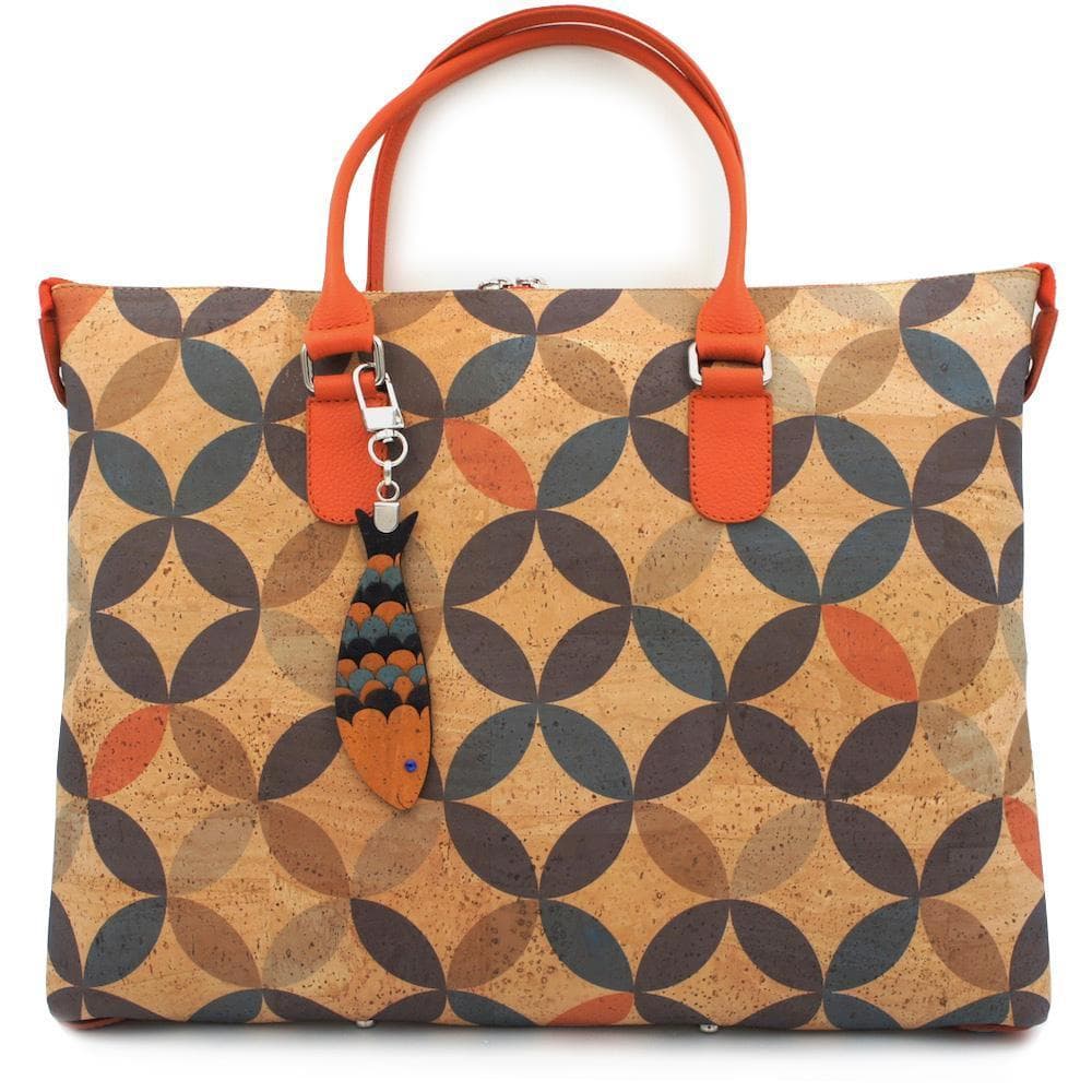 Sac en liège convertible "Circles"