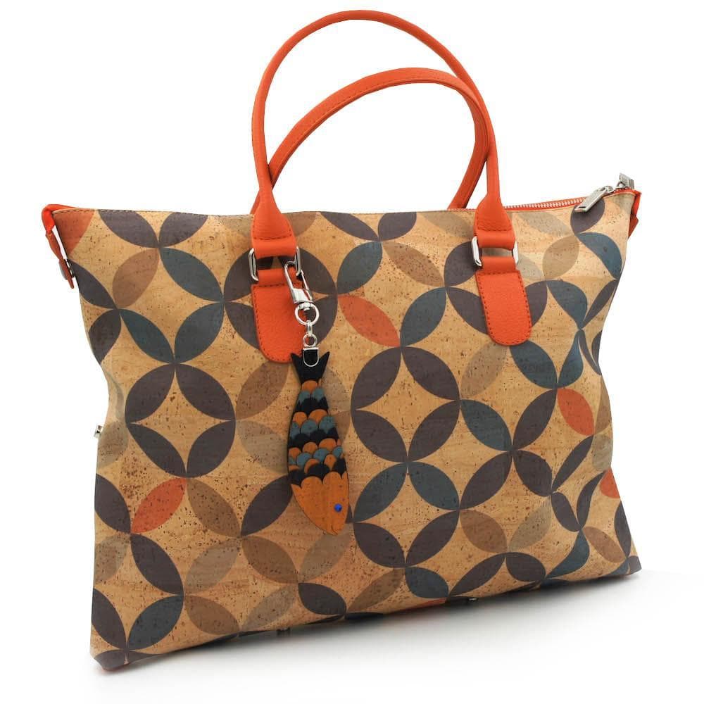 Sac en liège convertible "Circles"