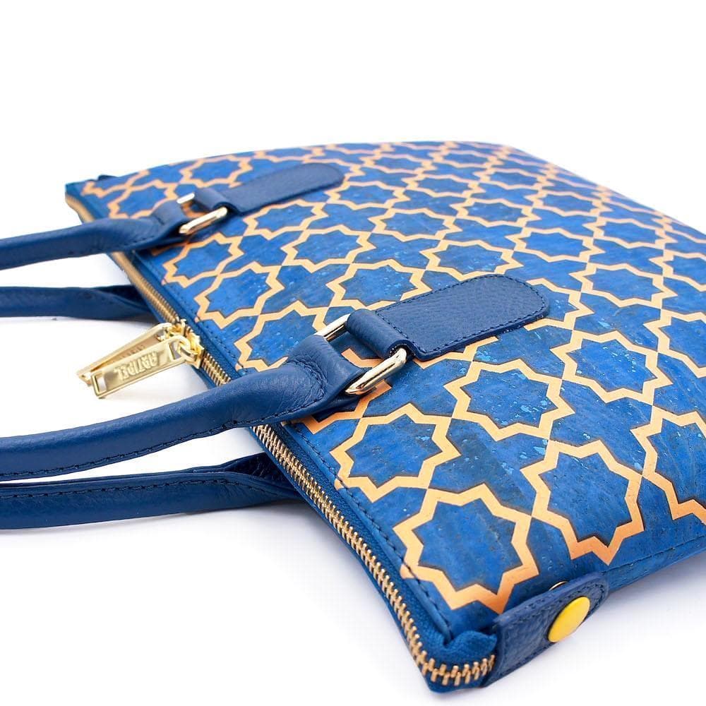 Sac en liège convertible "Azulejos"