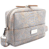 Sac pochette banane en liège gris