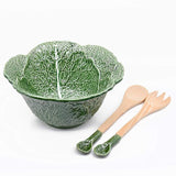 Saladier et couverts forme chou ancien - Collection Saladier et couverts forme chou ancien - Collection