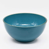Saladier en grès Turquoise