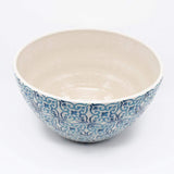 Saladier haut en terre cuite vitrifiée "Alentejo"