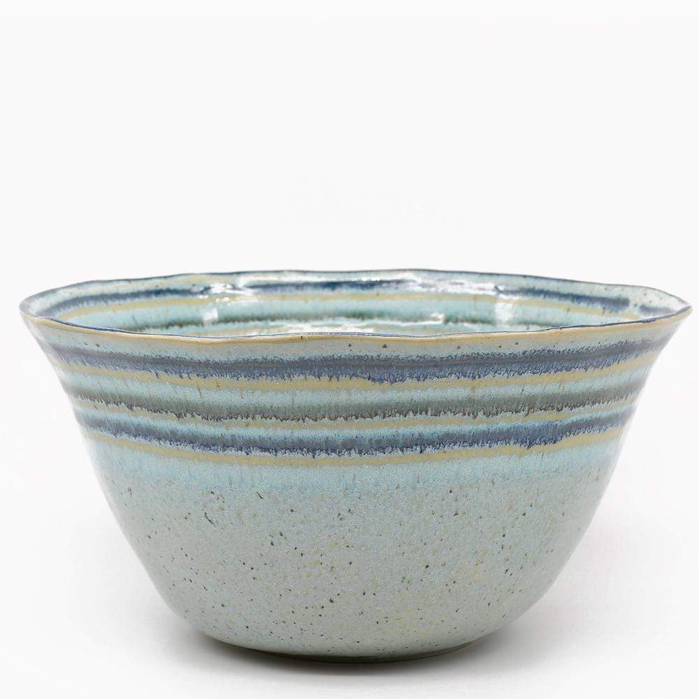 Saladier haut en grès "Madeira" Vert