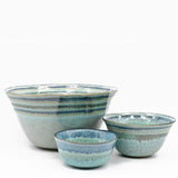 Saladier haut en grès "Madeira" Vert