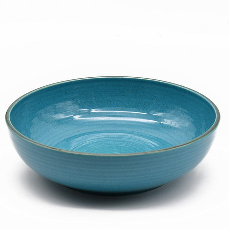 Saladier haut en grès Turquoise I Vaisselle portugaise # DRAFT Saladier bas en grès "Sardegna"