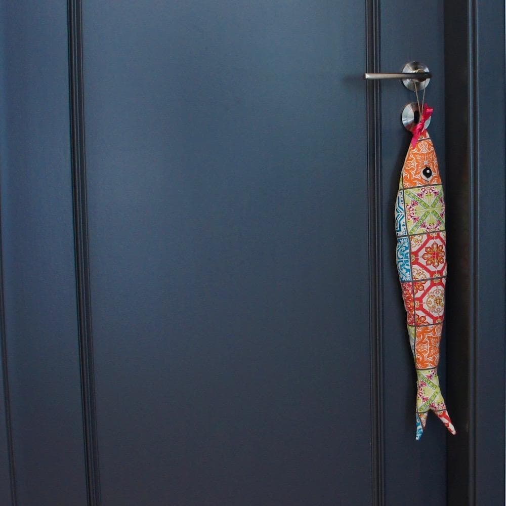 Sardine in fabric garnished with lavender I 50 cm